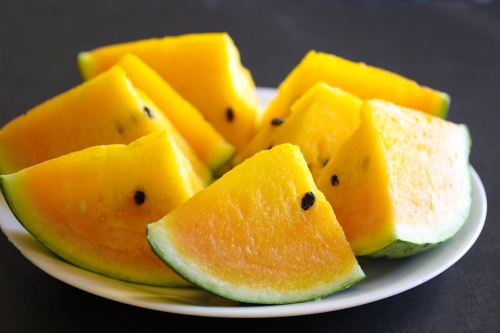 dua hấu ruột vàng